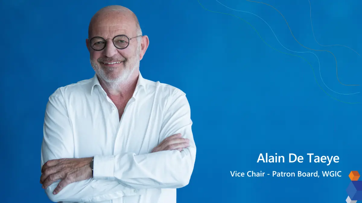 Alain De Taeye, Vice Chair - Patron Board, WGIC, on AI in the geospatial industry